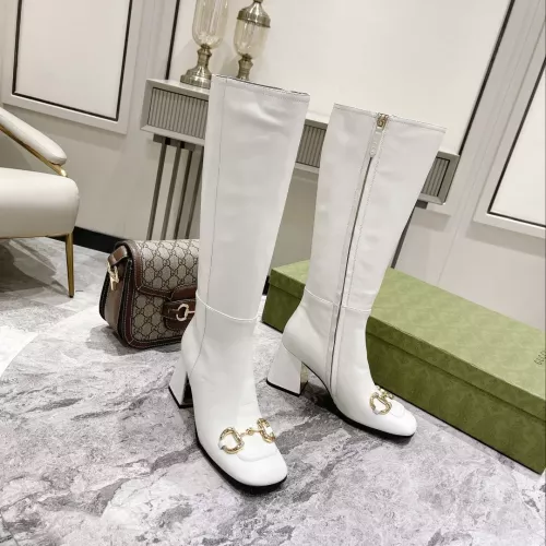Replica Gucci Boots For Women #1371873 $158.00 USD for Wholesale