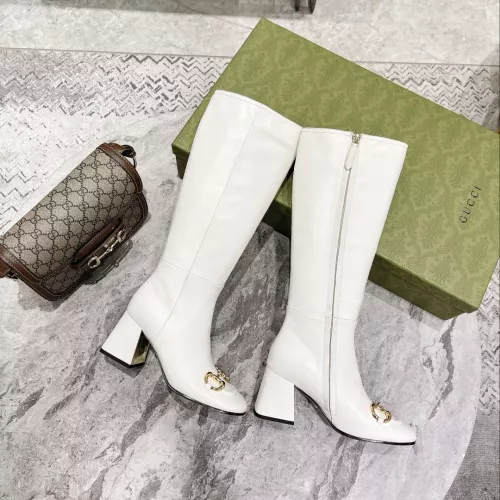 Replica Gucci Boots For Women #1371873 $158.00 USD for Wholesale