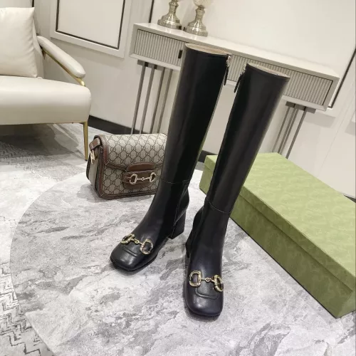 Replica Gucci Boots For Women #1371874 $158.00 USD for Wholesale