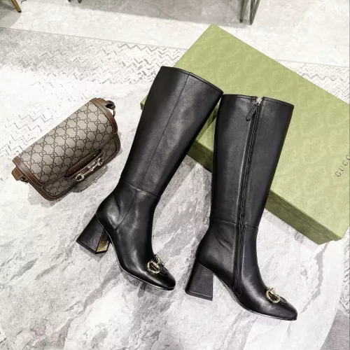 Replica Gucci Boots For Women #1371874 $158.00 USD for Wholesale