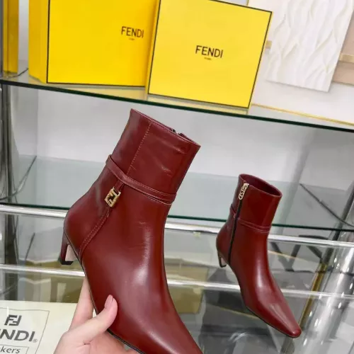Replica Fendi Fashion Boots For Women #1371875 $115.00 USD for Wholesale