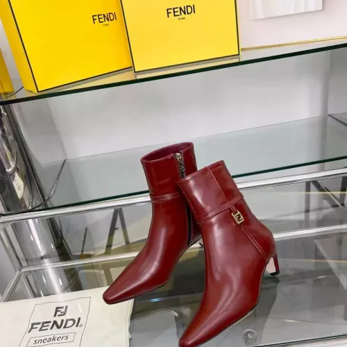 Replica Fendi Fashion Boots For Women #1371875 $115.00 USD for Wholesale