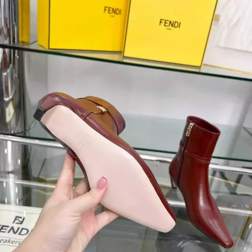 Replica Fendi Fashion Boots For Women #1371875 $115.00 USD for Wholesale