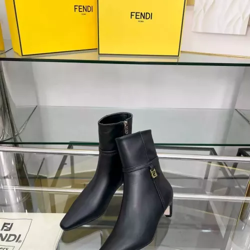 Replica Fendi Fashion Boots For Women #1371876 $115.00 USD for Wholesale