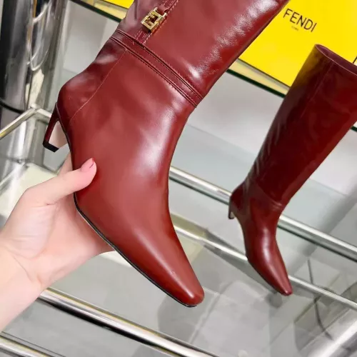 Replica Fendi Fashion Boots For Women #1371877 $162.00 USD for Wholesale