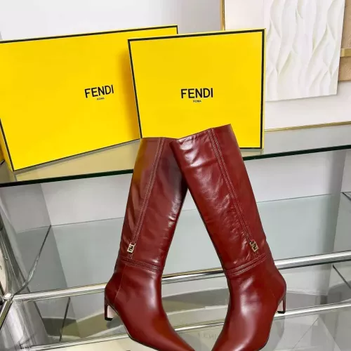 Replica Fendi Fashion Boots For Women #1371877 $162.00 USD for Wholesale