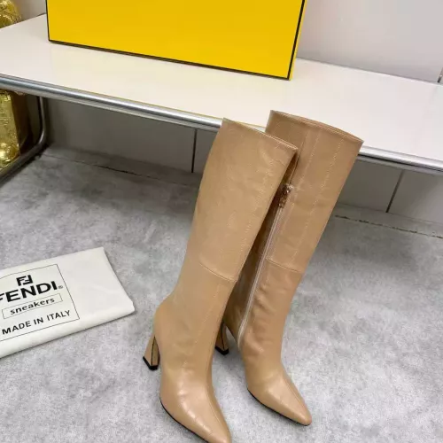 Replica Fendi Fashion Boots For Women #1371879 $175.00 USD for Wholesale