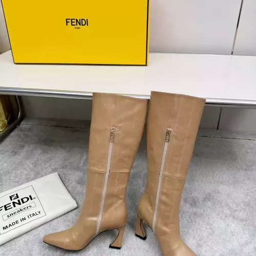 Replica Fendi Fashion Boots For Women #1371879 $175.00 USD for Wholesale