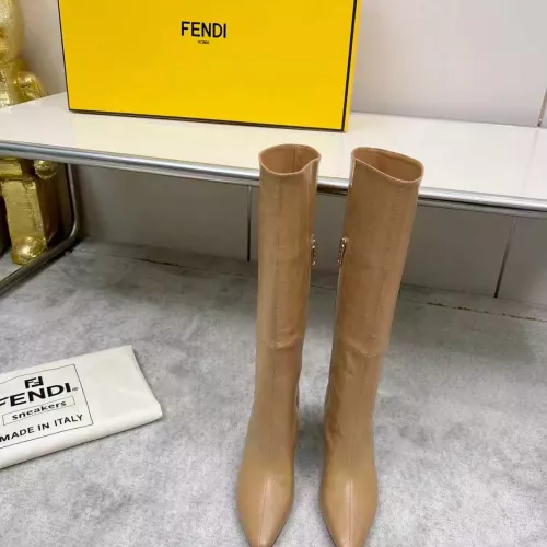 Replica Fendi Fashion Boots For Women #1371879 $175.00 USD for Wholesale