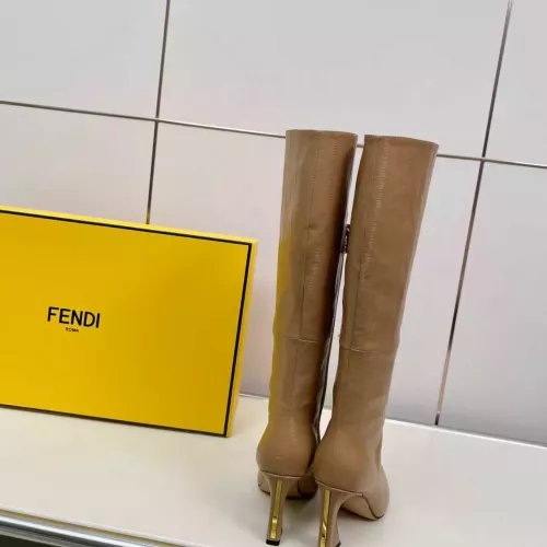 Replica Fendi Fashion Boots For Women #1371879 $175.00 USD for Wholesale