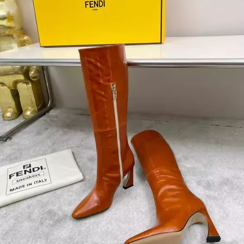 Replica Fendi Fashion Boots For Women #1371880 $175.00 USD for Wholesale