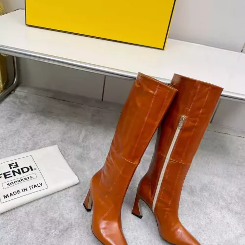 Replica Fendi Fashion Boots For Women #1371880 $175.00 USD for Wholesale