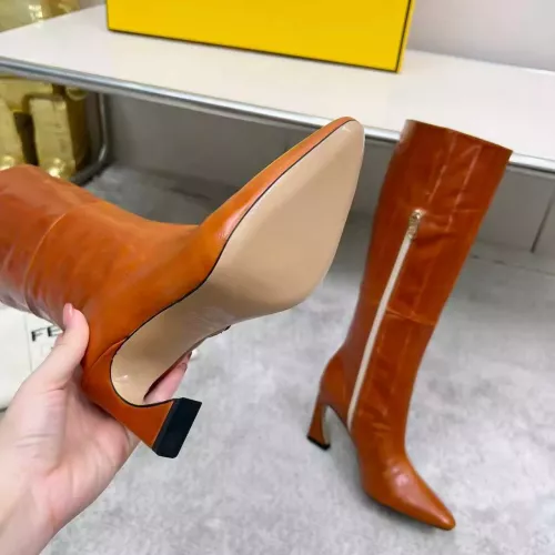 Replica Fendi Fashion Boots For Women #1371880 $175.00 USD for Wholesale