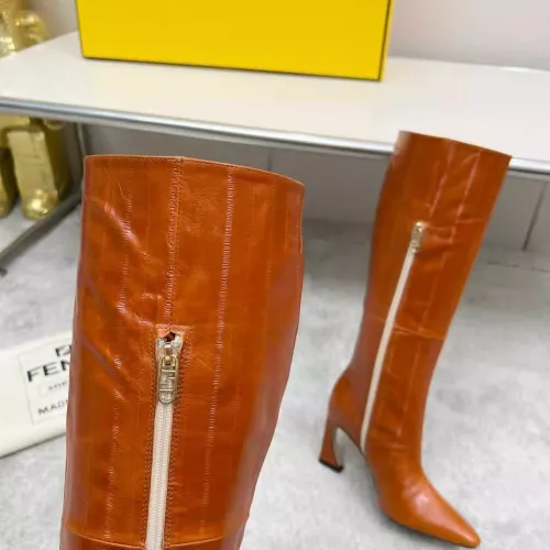 Replica Fendi Fashion Boots For Women #1371880 $175.00 USD for Wholesale