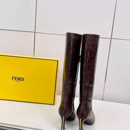 Replica Fendi Fashion Boots For Women #1371882 $175.00 USD for Wholesale
