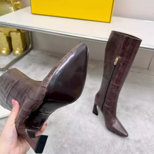 Replica Fendi Fashion Boots For Women #1371882 $175.00 USD for Wholesale
