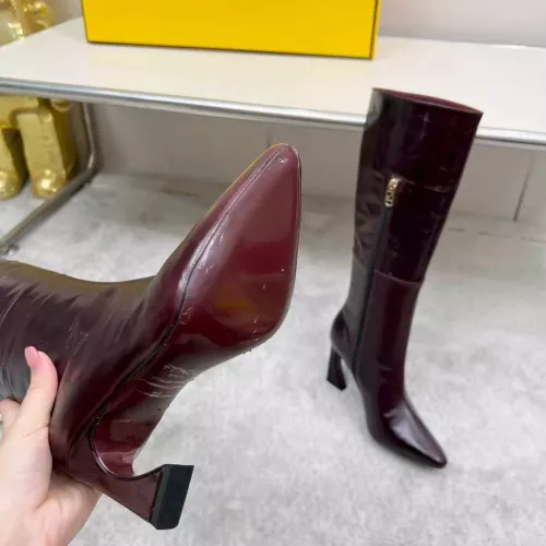 Replica Fendi Fashion Boots For Women #1371883 $175.00 USD for Wholesale