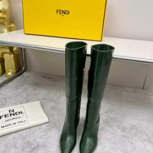 Replica Fendi Fashion Boots For Women #1371884 $175.00 USD for Wholesale