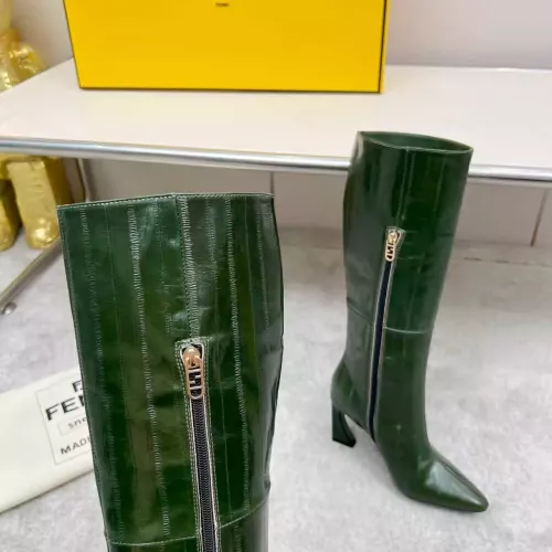 Replica Fendi Fashion Boots For Women #1371884 $175.00 USD for Wholesale
