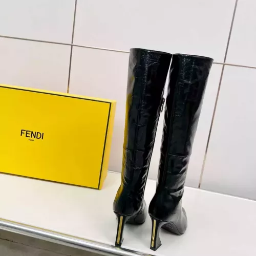 Replica Fendi Fashion Boots For Women #1371885 $175.00 USD for Wholesale