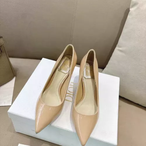Replica Christian Dior High-Heeled Shoes For Women #1371890 $100.00 USD for Wholesale