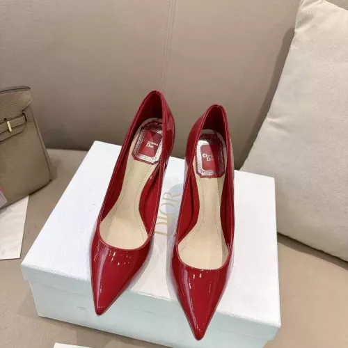 Replica Christian Dior High-Heeled Shoes For Women #1371897 $100.00 USD for Wholesale