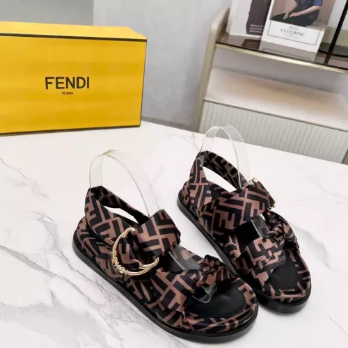 Replica Fendi Sandal For Women #1371925 $96.00 USD for Wholesale