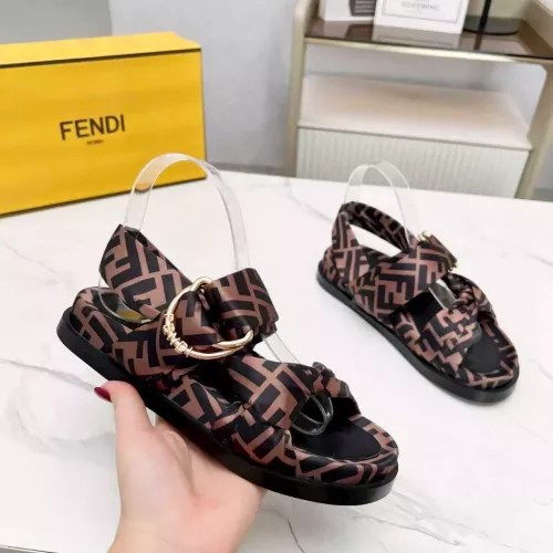 Replica Fendi Sandal For Women #1371925 $96.00 USD for Wholesale