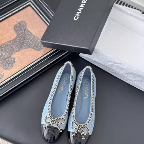 Replica Chanel Flat Shoes For Women #1371929 $102.00 USD for Wholesale