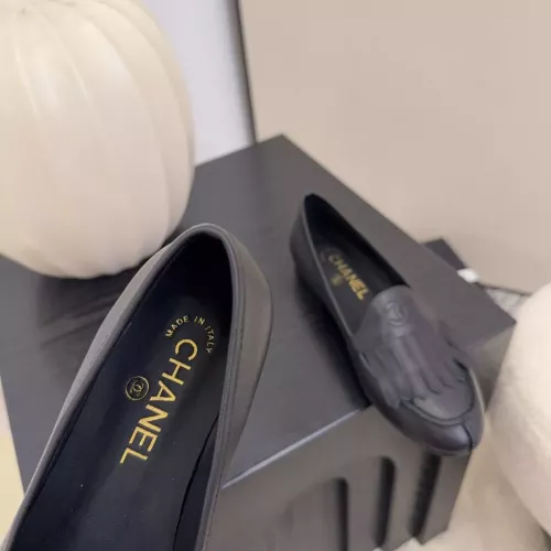 Replica Chanel Leather Shoes For Women #1371946 $112.00 USD for Wholesale