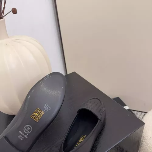 Replica Chanel Leather Shoes For Women #1371946 $112.00 USD for Wholesale