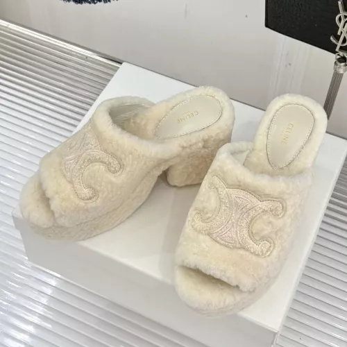 Celine Slippers For Women #1371947 $122.00 USD, Wholesale Replica Celine Slippers