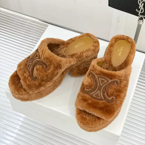 Celine Slippers For Women #1371948 $122.00 USD, Wholesale Replica Celine Slippers