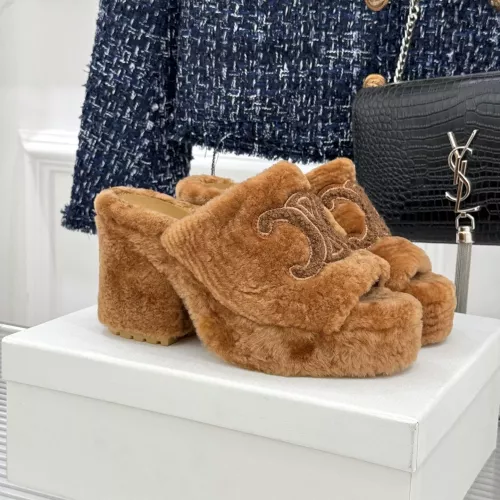 Replica Celine Slippers For Women #1371948 $122.00 USD for Wholesale