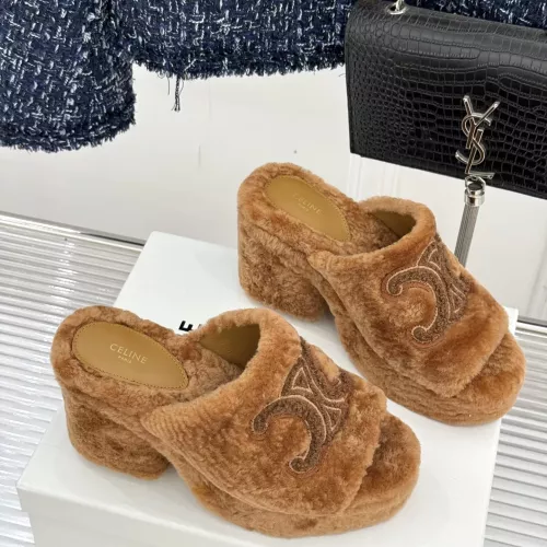 Replica Celine Slippers For Women #1371948 $122.00 USD for Wholesale