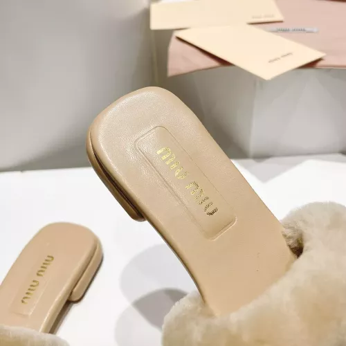 Replica MIU MIU Slippers For Women #1371952 $96.00 USD for Wholesale