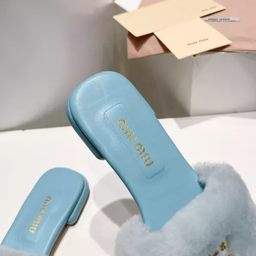 Replica MIU MIU Slippers For Women #1371954 $96.00 USD for Wholesale
