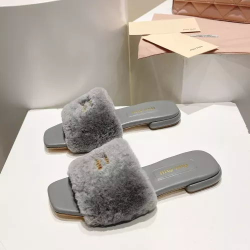 MIU MIU Slippers For Women #1371955 $96.00 USD, Wholesale Replica MIU MIU Slippers
