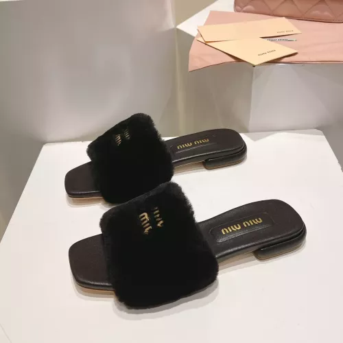 MIU MIU Slippers For Women #1371956 $96.00 USD, Wholesale Replica MIU MIU Slippers