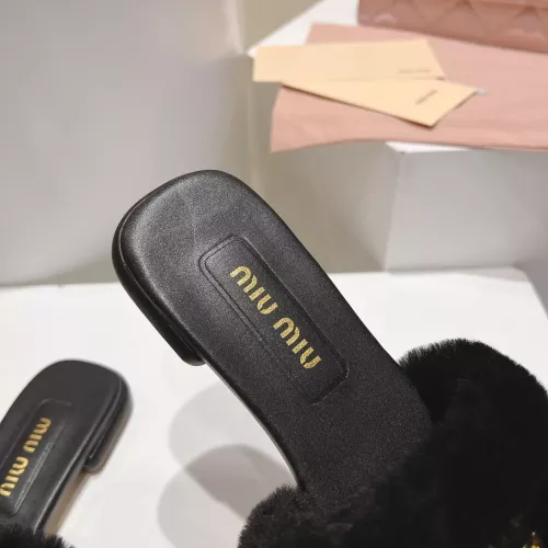 Replica MIU MIU Slippers For Women #1371956 $96.00 USD for Wholesale