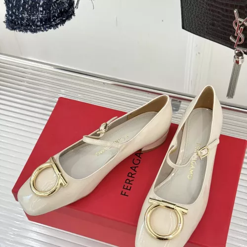 Replica Salvatore Ferragamo High-Heeled Shoes For Women #1371957 $112.00 USD for Wholesale