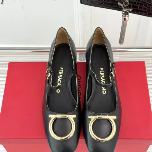 Replica Salvatore Ferragamo High-Heeled Shoes For Women #1371961 $112.00 USD for Wholesale