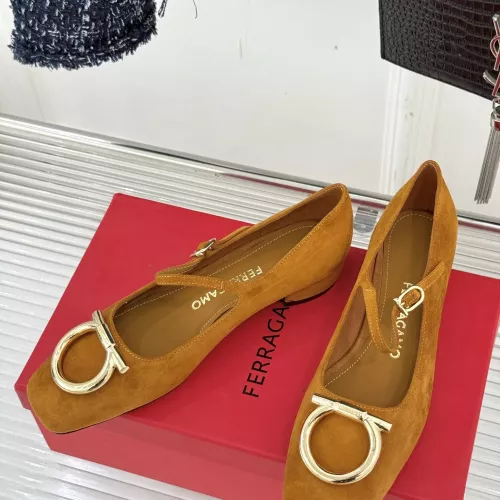 Replica Salvatore Ferragamo High-Heeled Shoes For Women #1371963 $112.00 USD for Wholesale