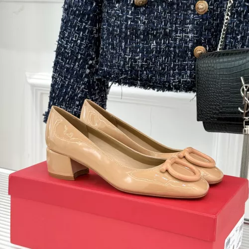 Replica Salvatore Ferragamo High-Heeled Shoes For Women #1371969 $112.00 USD for Wholesale