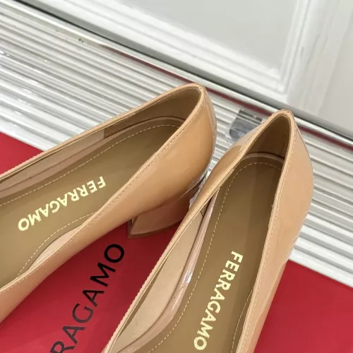 Replica Salvatore Ferragamo High-Heeled Shoes For Women #1371969 $112.00 USD for Wholesale