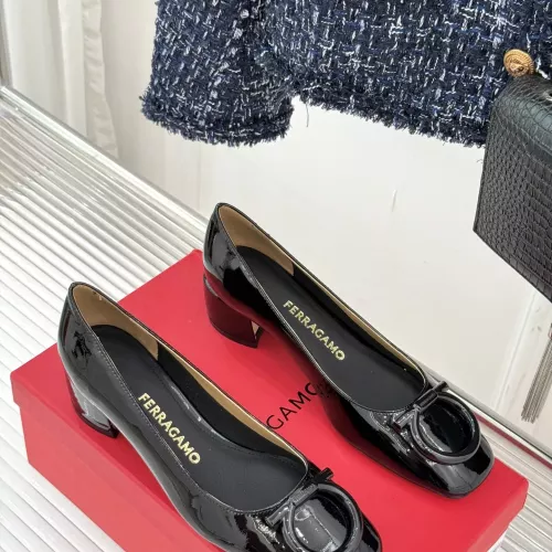 Replica Salvatore Ferragamo High-Heeled Shoes For Women #1371970 $112.00 USD for Wholesale
