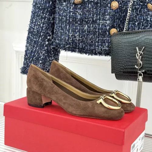 Replica Salvatore Ferragamo High-Heeled Shoes For Women #1371971 $112.00 USD for Wholesale