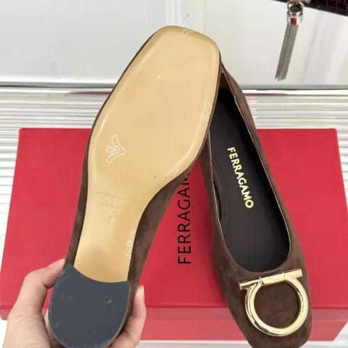 Replica Salvatore Ferragamo High-Heeled Shoes For Women #1371971 $112.00 USD for Wholesale