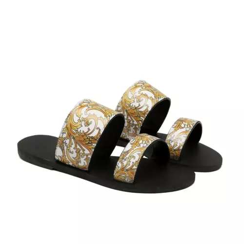 Replica Versace Slippers For Women #1371988 $72.00 USD for Wholesale