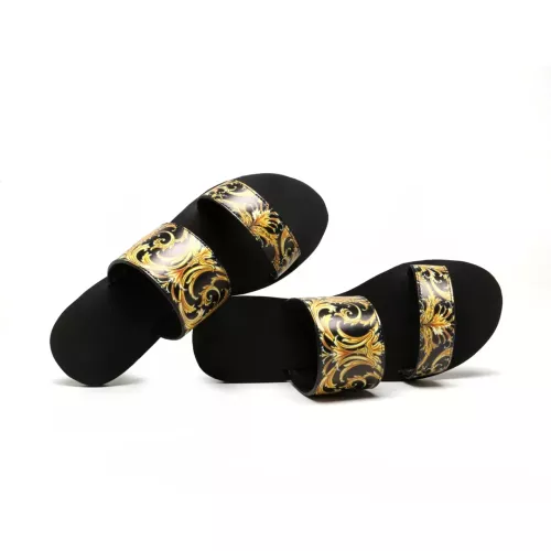 Replica Versace Slippers For Women #1371991 $72.00 USD for Wholesale